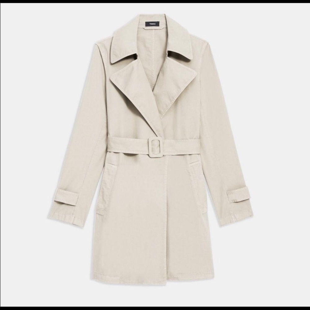 Theory oat duster jacket